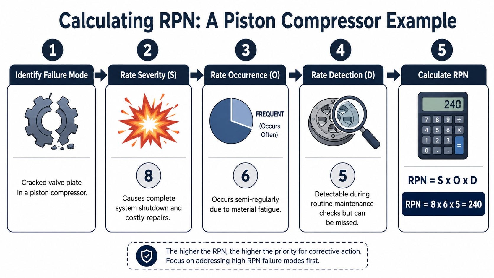 Calculating RPN: A Worked Example for a Piston Compressor