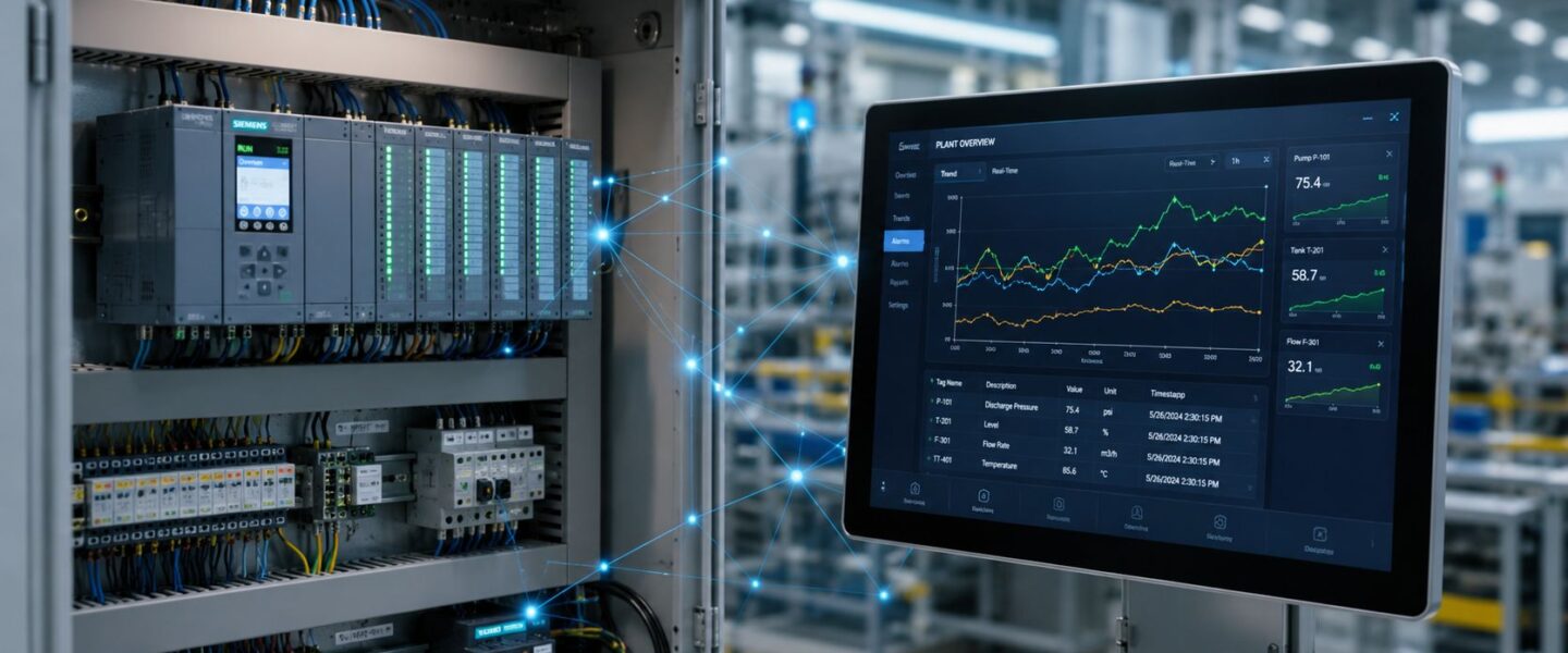 Mastering PLC with SCADA Systems