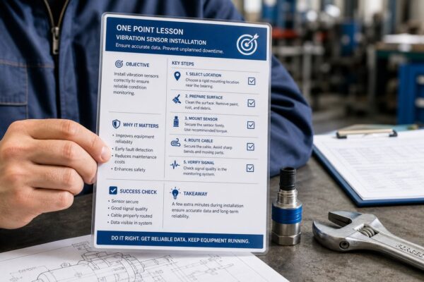 8 One Point Lesson Examples for Maintenance Teams
