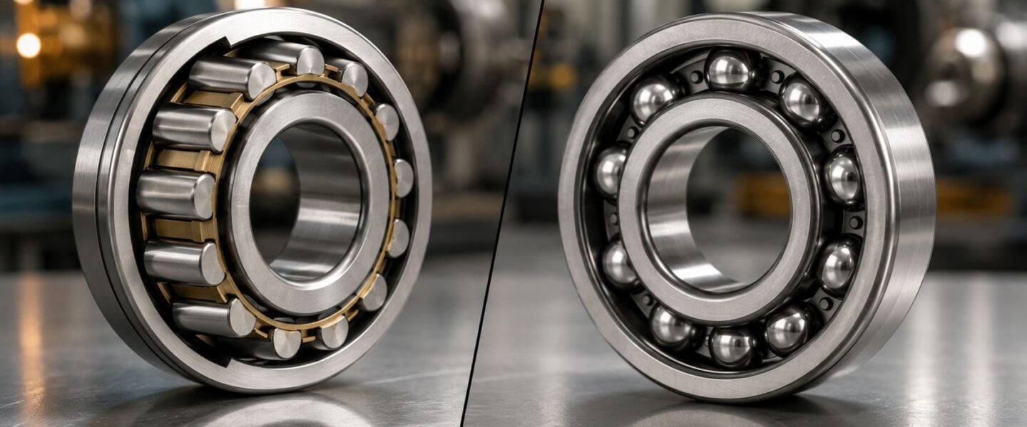 Roller vs Ball Bearing Selection for Industrial Equipment
