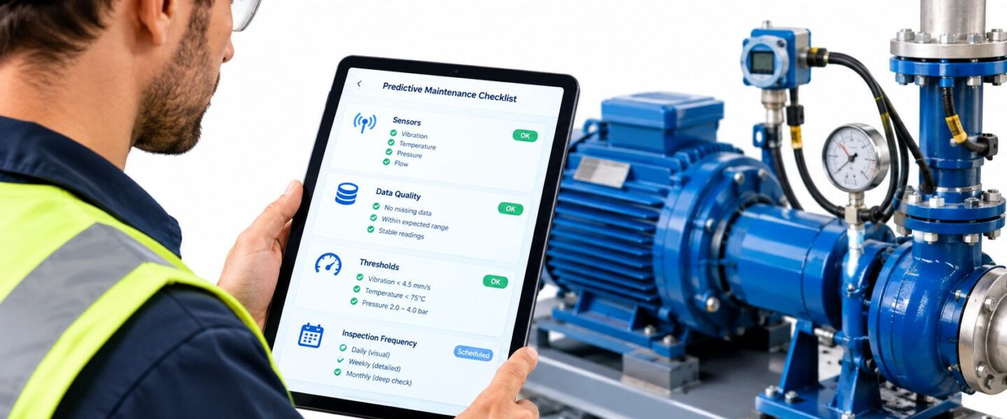 Predictive Maintenance Checklist: 8 Field-Tested Items