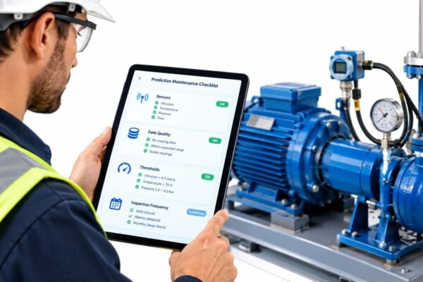 Predictive Maintenance Checklist: 8 Field-Tested Items