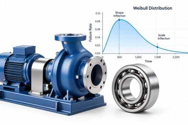 Weibull Distribution Curve for Reliability